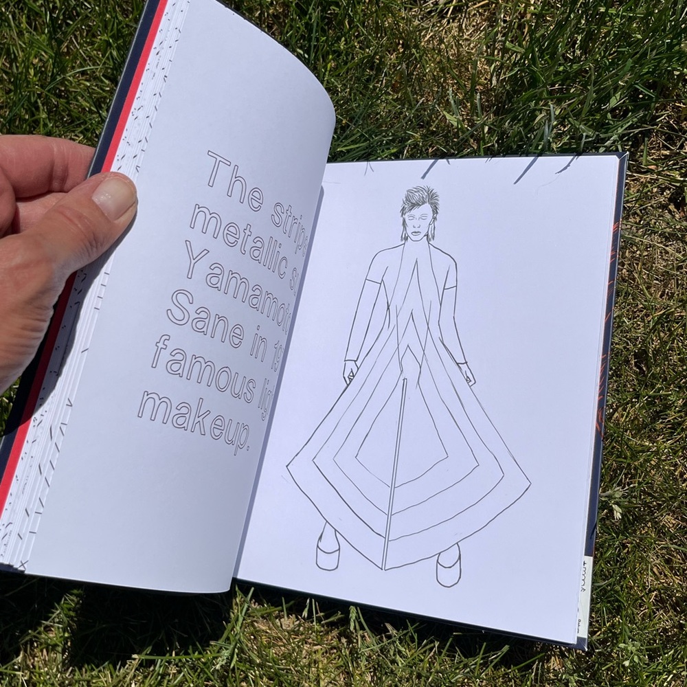 David Bowie Retrospective Coloring Book - Picture 8 of 8